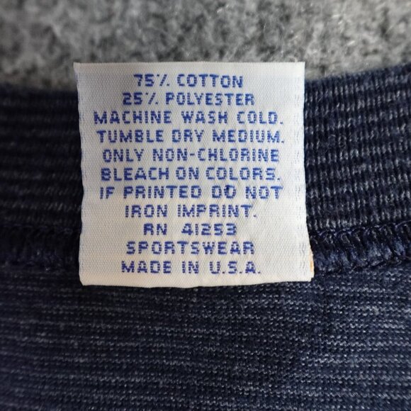 Vintage Santa Barbara California Shirt Medium Blue Striped  Embroidered - Picture 5 of 10